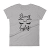 "Brows + Lashes" short sleeve t-shirt - Luxom Lash