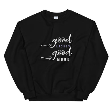 "Good Lashes" Unisex Sweatshirt - Luxom Lash