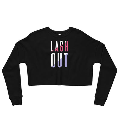 "Lash Out" Crop Sweatshirt - Luxom Lash